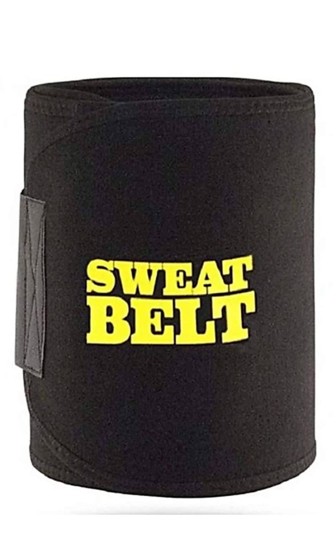 TRENDSWARE Hot Shaper Sweat Slim Belt Free Size for Man and Women Fat Burning Sauna Waist Trainer - Promotes Healthy Sweat, Weight Loss, Lower Back Posture(Free Size)(Both Man and Women) Black (B08YR3M1JL) Amazon Price History, Amazon Price Tracker