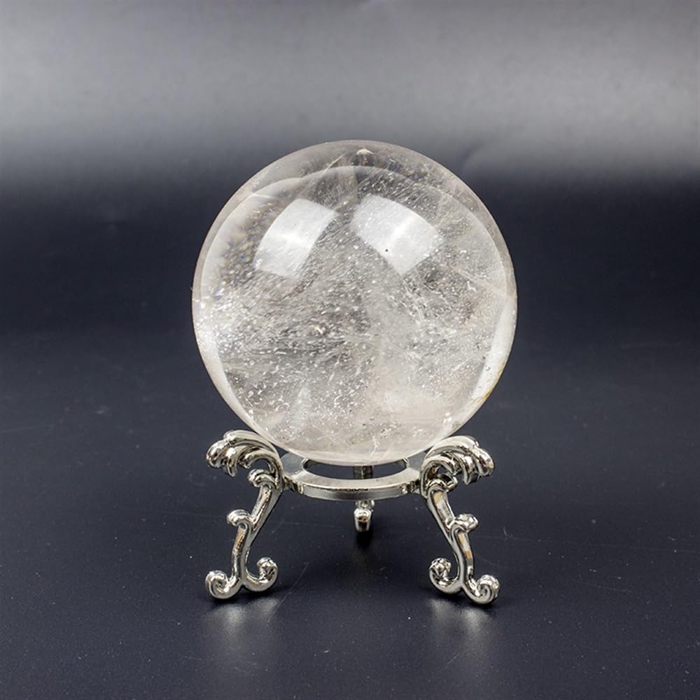 Bola de cristal regalo decorativo original base de metal para casa