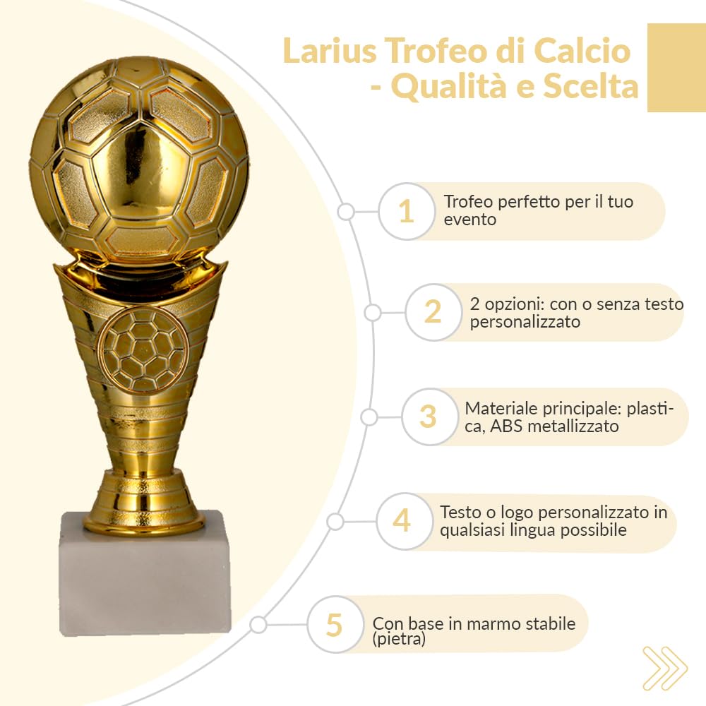 Larius Trofeo di calcio trofeo d'onore - ST2
