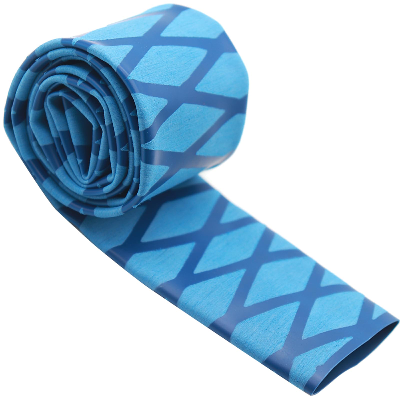 QBGTFAK 15MM X-Tube Heat Shrink Sleeve Tubing for Rod Handle Cork Non Slip Waterproof Insulation 1 Meter Blue (Blue, 15mm)