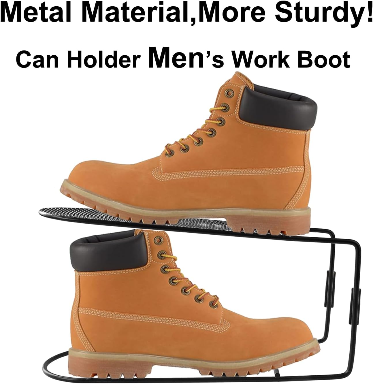 12Pack Shoe Slots Organizer Metal Shoe Stacker Shoe Storage Organizers for Closet Space Saver 50% Shoe Rack Holder for a Pair of Shoes (Black)