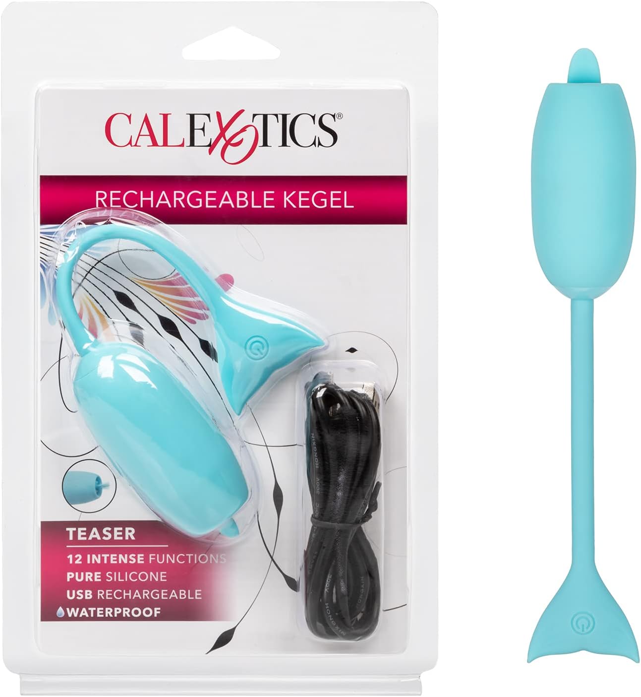 CalExotics Rechargeable Kegel Teaser - Blue