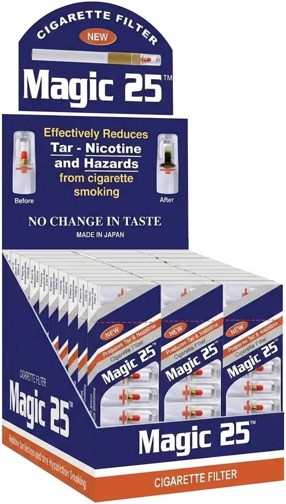 Magic 25 30 Packs (300pcs) Cigarette Filters by Magic 25
