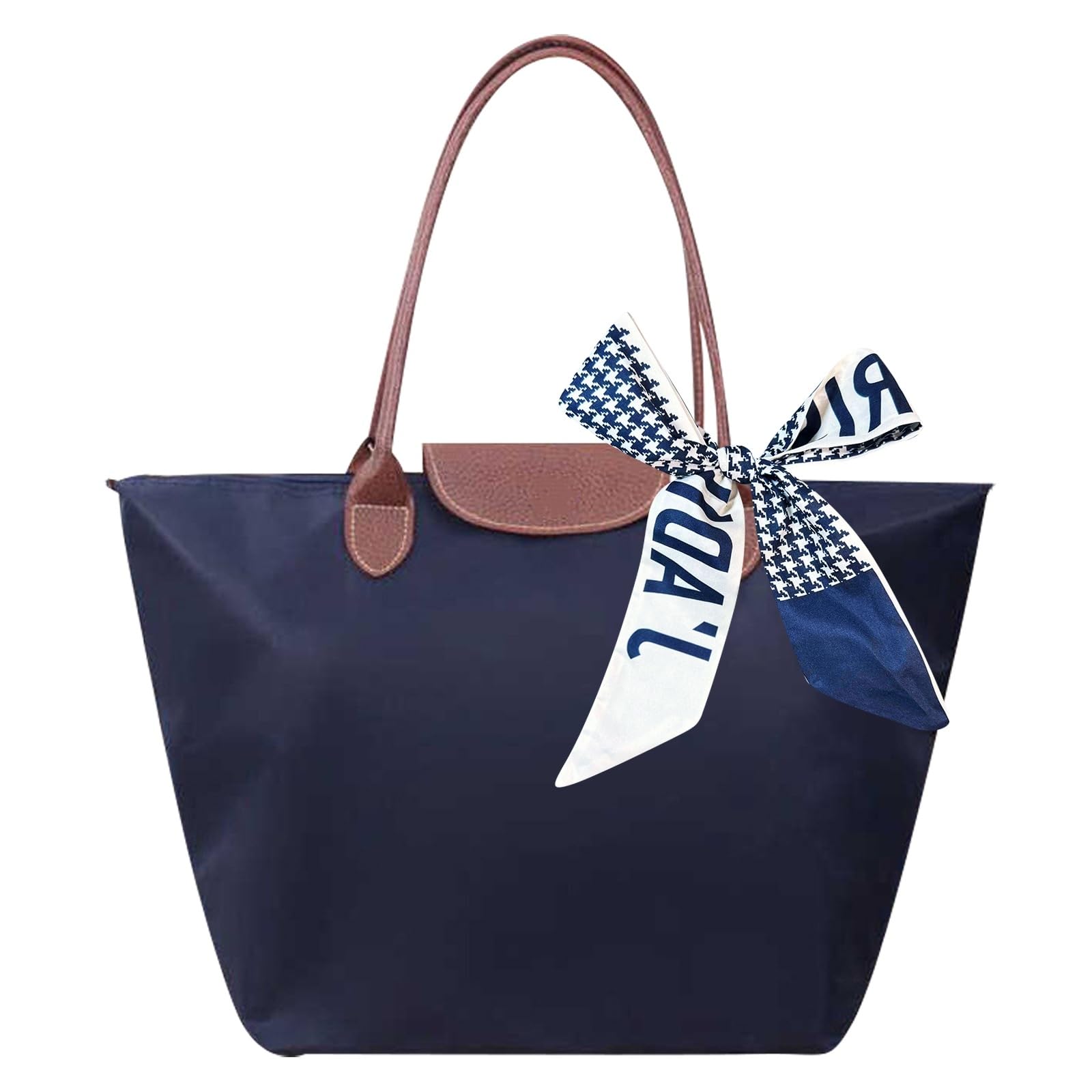 Bolso de Hombro para Mujeres, Bolsa de Mano para Mujer, Bolso Universidad Trabajo, Liviano y Plegable, Bolsos de Grandes Capacidad para Viajar Desplazamientos Compras Playa