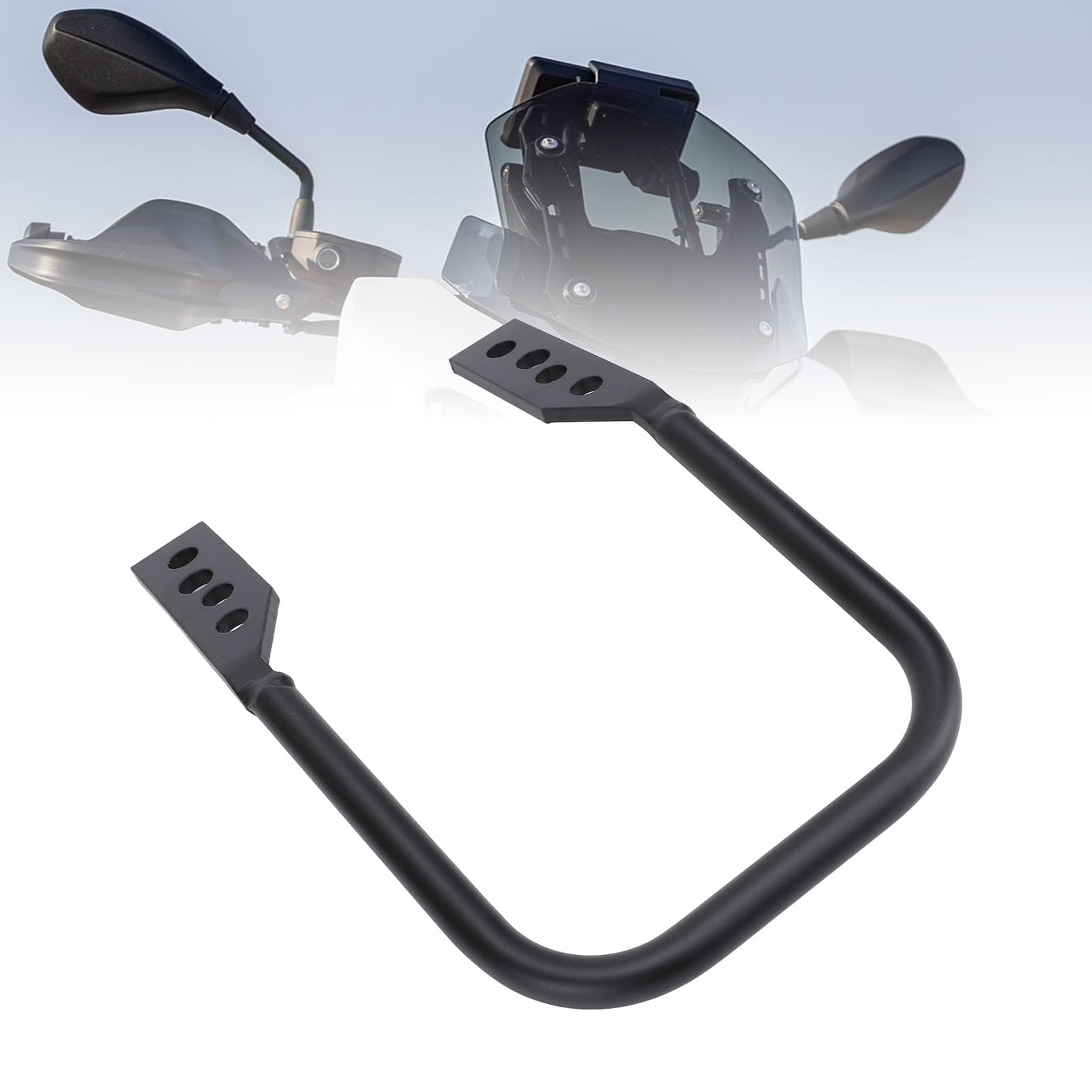 Yctze Soporte de Navegación para Teléfono GPS para Motocicleta con 4 Orificios de Montaje Ajustables, Tubo de Hierro sin Costura, Acabado Anodizado, para F750GS F850GS F850GS ADV