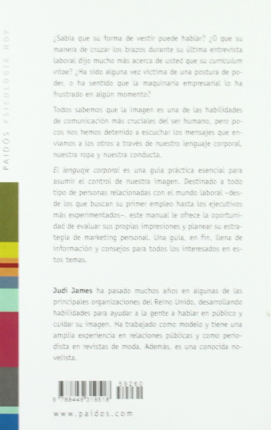 El lenguaje corporal : proyectar una imagen positiva (Psicologia hoy/ Psychology Today)