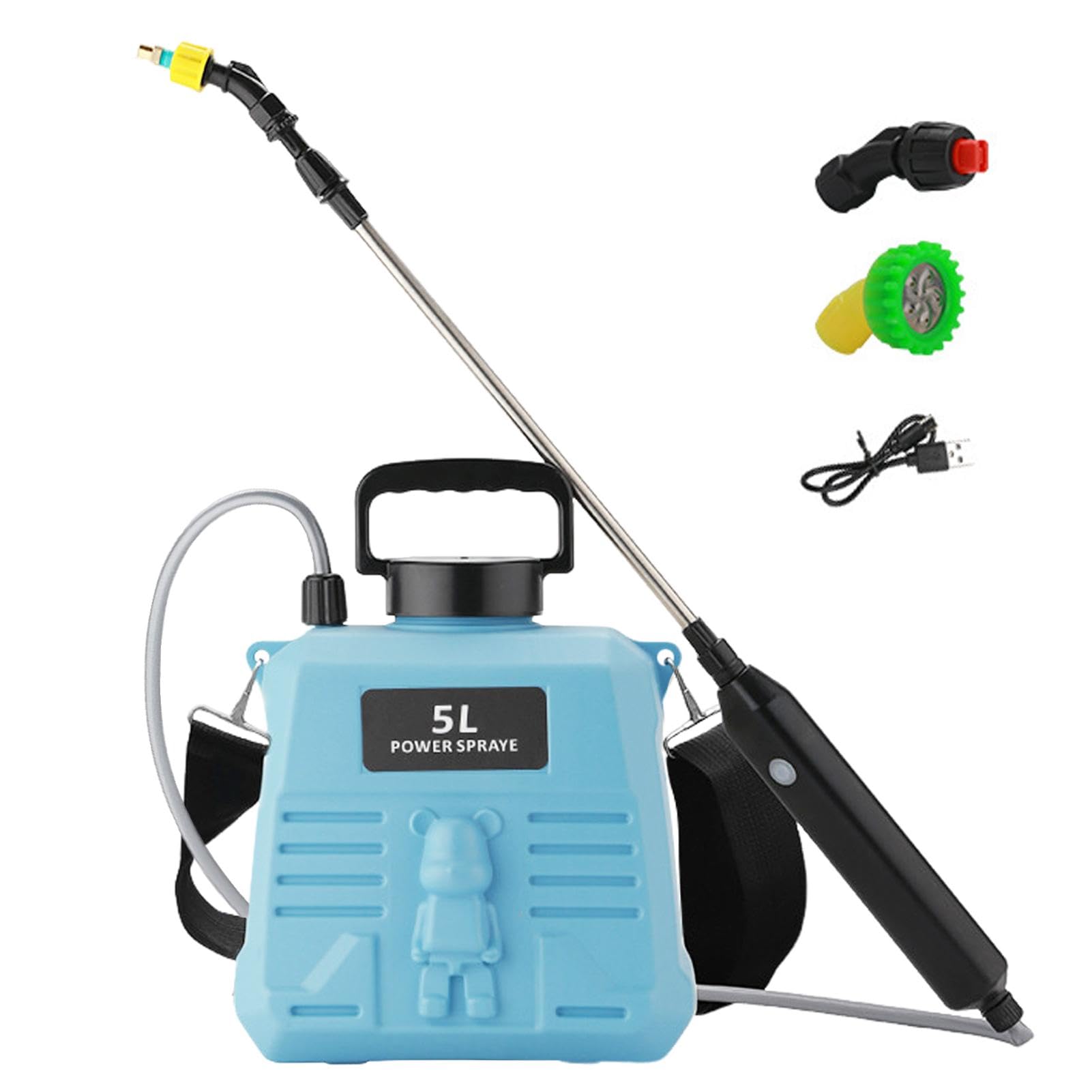 Spruzzatore da giardino - Spruzzatore a pressione a pompa da 5 litri
