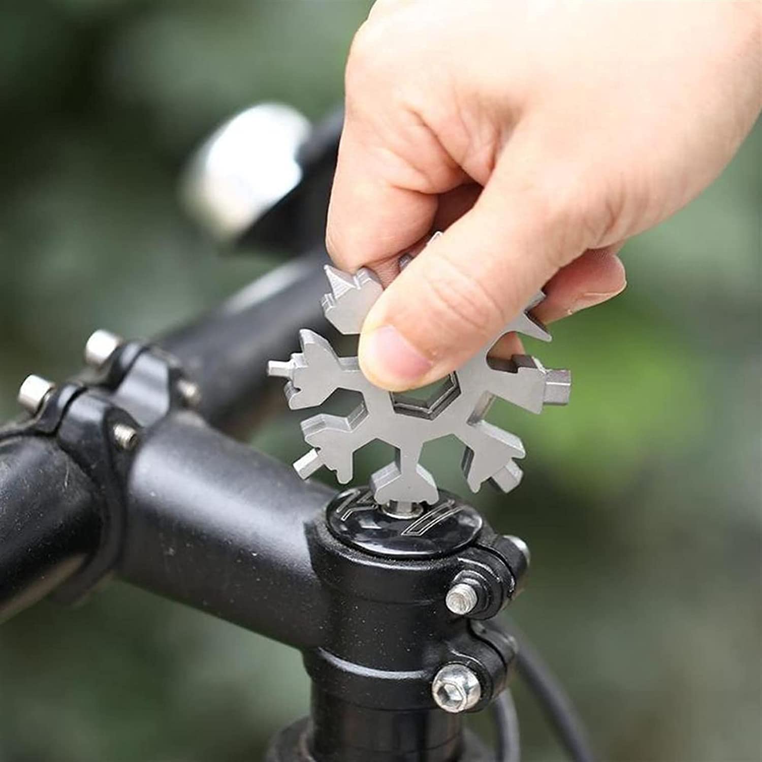 Schneeflocken-Schraubenschlüssel, Schneeflocken-Multitool, Schraubendreherschlüssel(Colour)