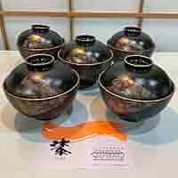 Amazon.co.jp: 輪島塗 漆器 汁椀 5客 : ホーム＆キッチン