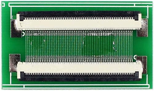 Miniatura 6 de VSDISPLAY Adaptador de conector ZIF de 0.020 in de 50 pines a 50 pines con extensión de cable plano FFC Extend(longitud del cable 7.874 in)