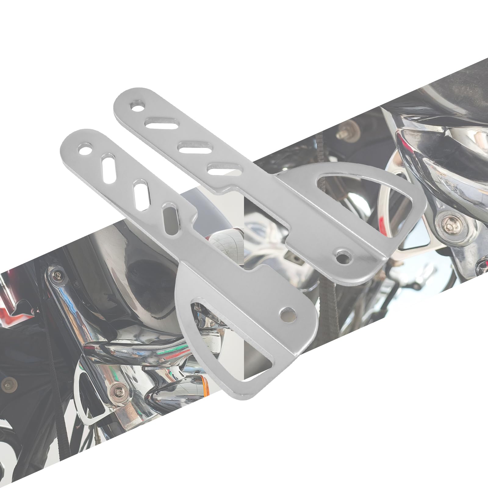 2014-2024 Chrome Tie Down Ring Clip Rings Bracket Mount Hardware Kit Harley Touring Street Glide Special Electra Ultra Classic Limited Low CVO - View #9