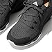 Fitflop Women's Sneaker, Black Mix, 8.5