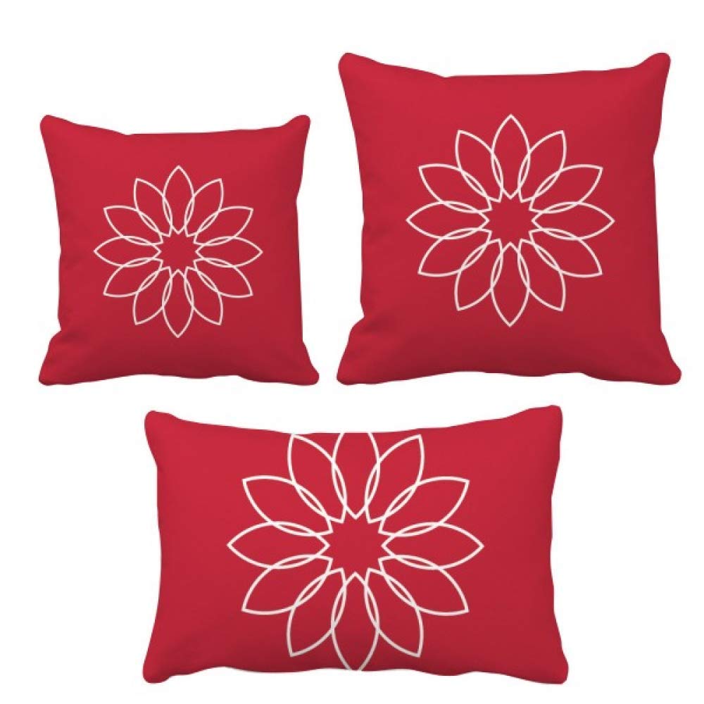 Coussin fleur contre le canapé inconfortable pour soulager le dos
