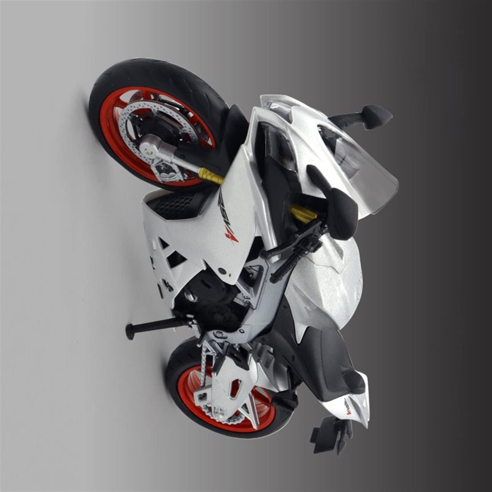 SEYXF Motorbike Toy for Aprilia RSV4 Alloy Motorcycle Model Diecast Toys Boys Birthday Gift 1/12 Scale