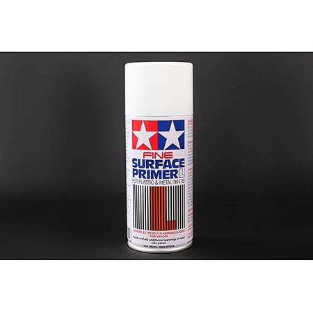 Tamiya America, Inc Primer White 180ml, TAM87044