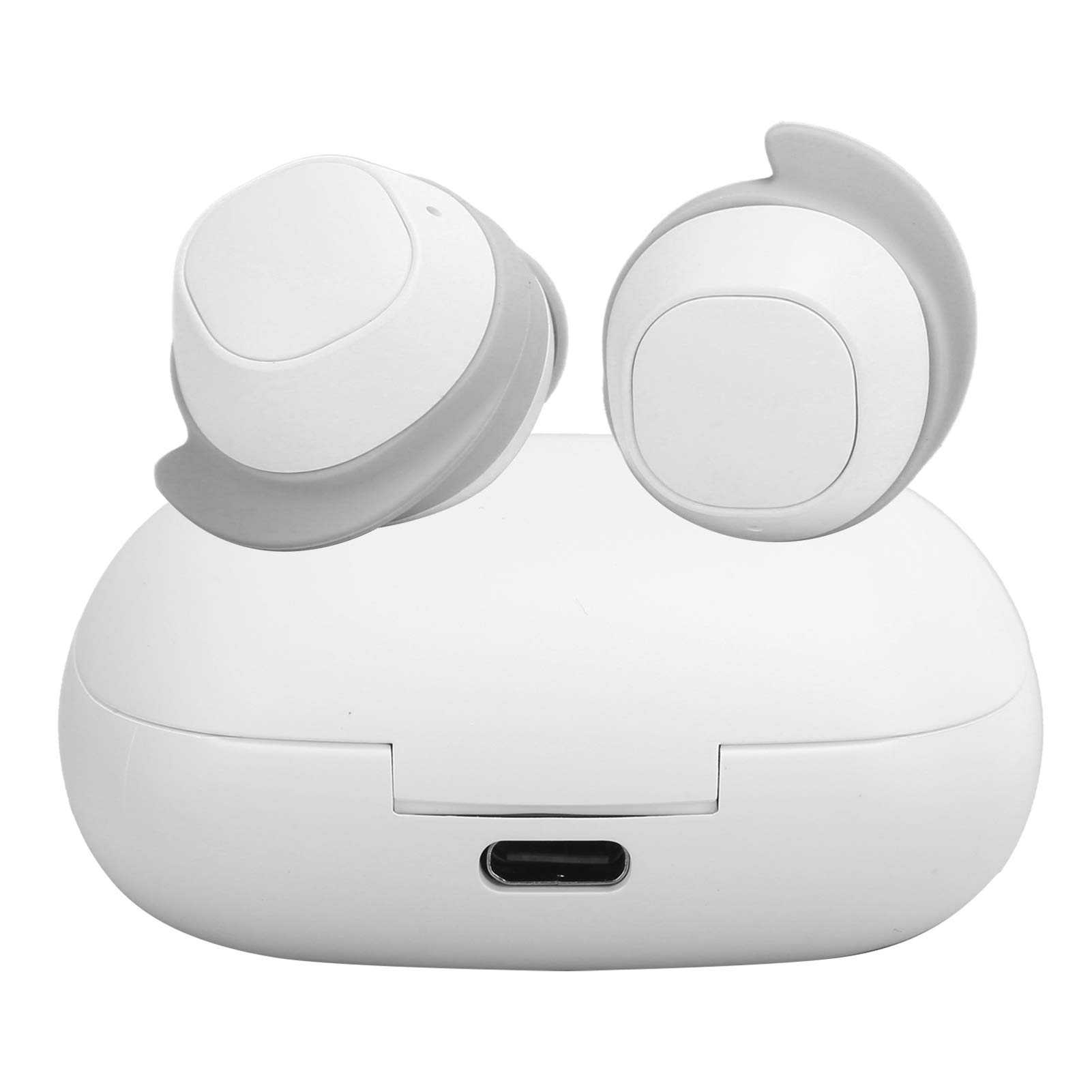 Ejoyous Cuffie Bluetooth Wireless con Custodia di Ricarica, IPX5 Bianco