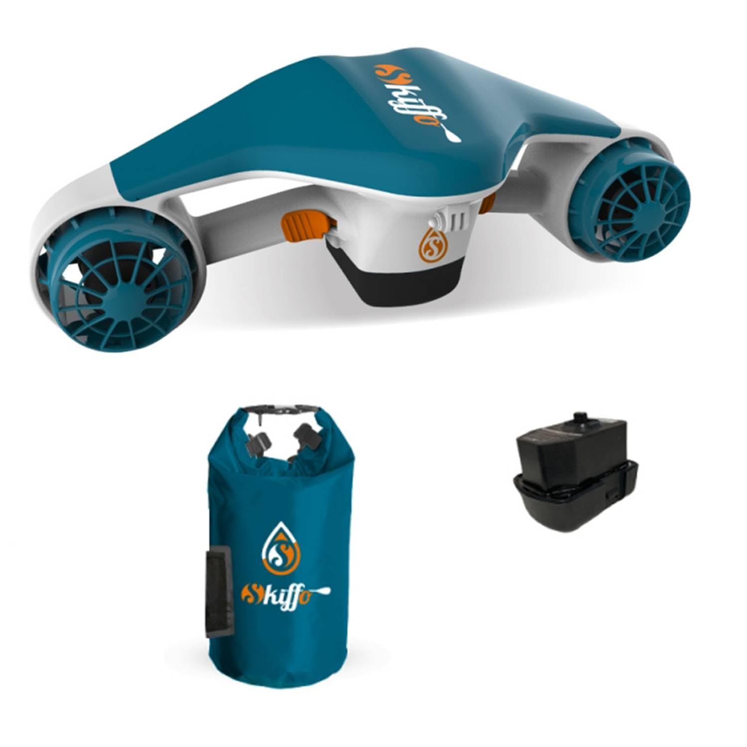 Pack Sea Scooter avec 1 Batterie intégrée + Sac étanche - Autonomie 35min - Moteur 500W - Vitesse 1.5 m/s