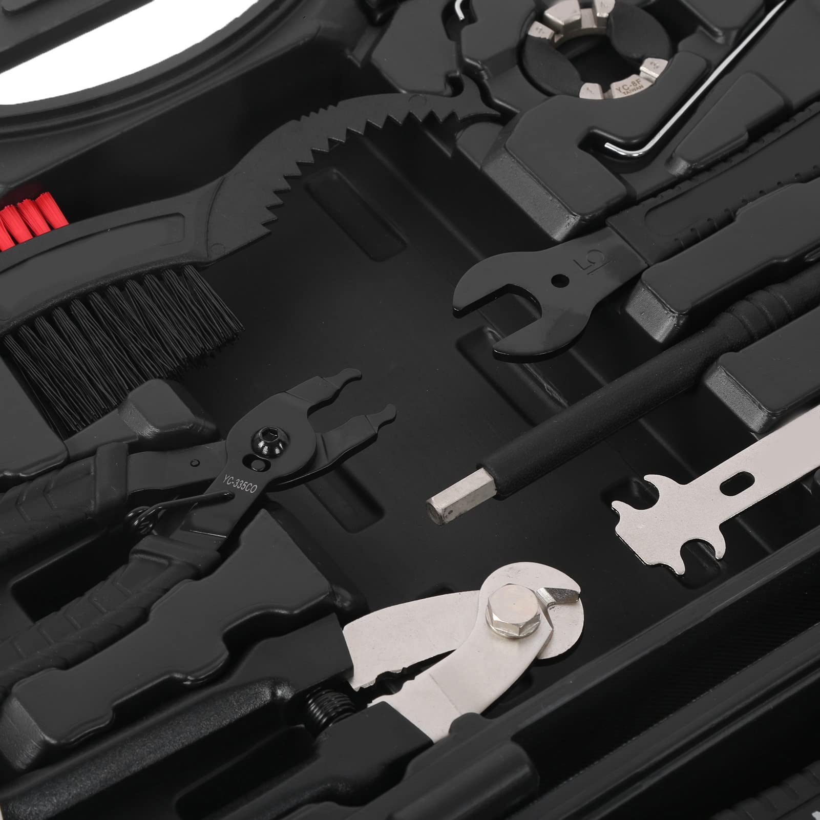 Kit de Herramientas de Reparación de Bicicletas, Juego Completo Duradero para Mantenimiento de Bicicletas de Montaña y Carretera