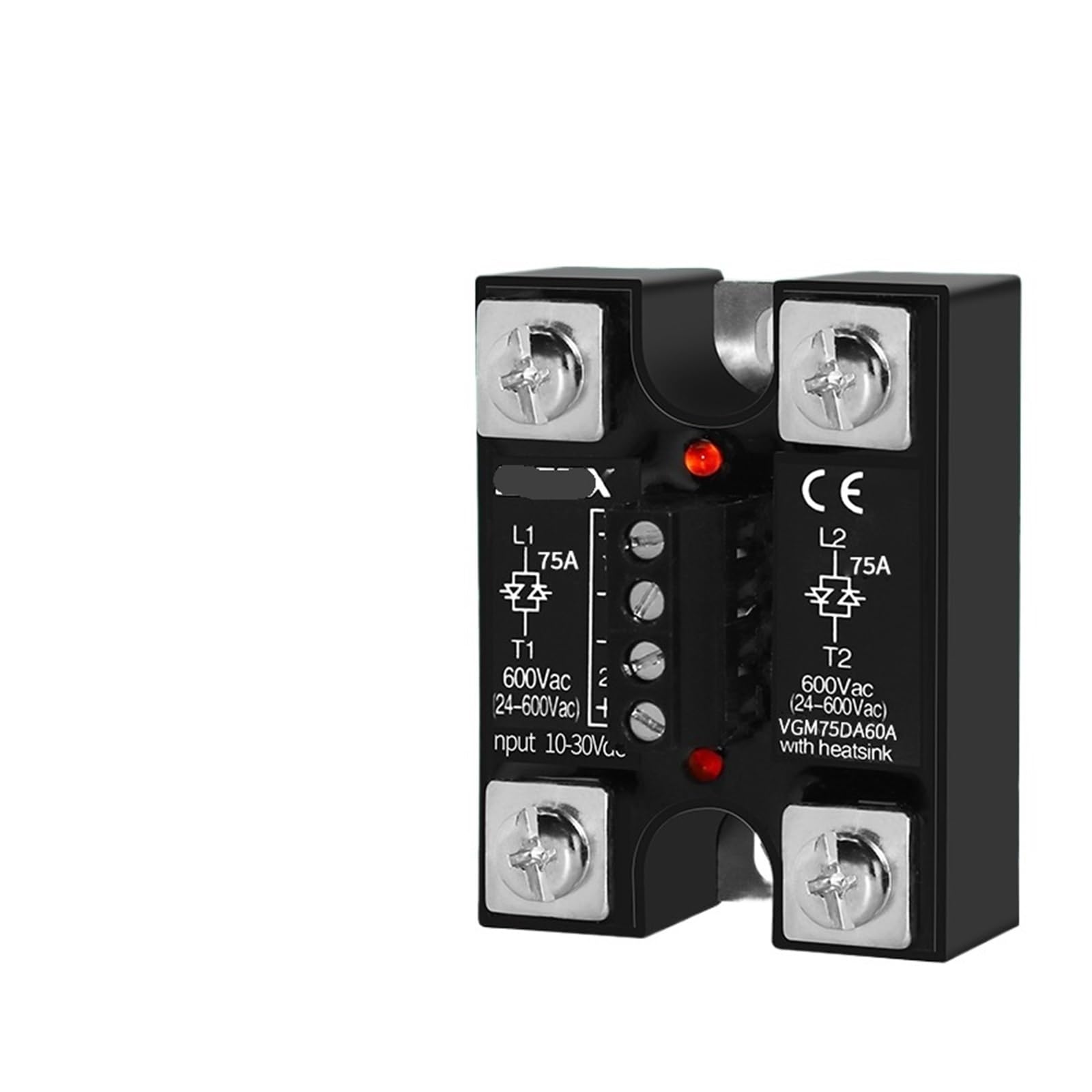 Relais à semi-conducteurs double canal VGM75DA48Z robuste et durable