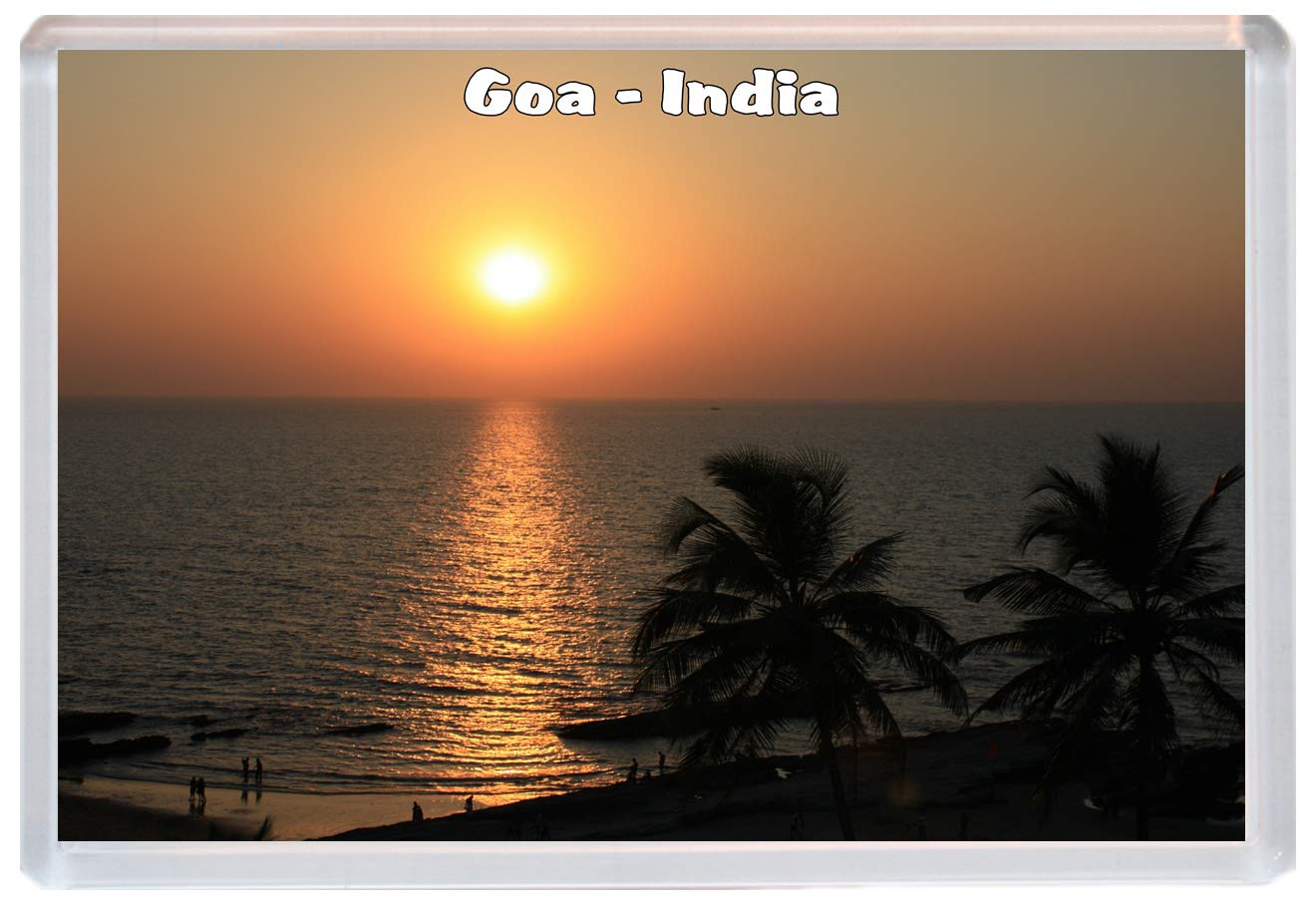 Baked Bean Store Goa - India - Jumbo Fridge Magnet/Magnets Bbsm844