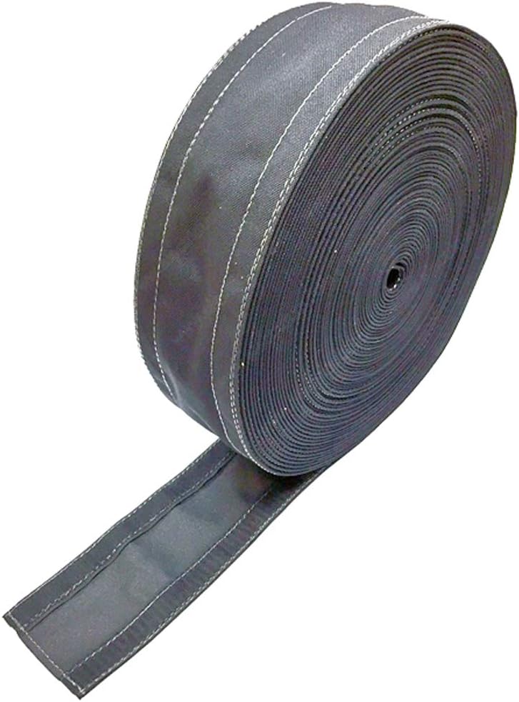 Safcord Carpet Cord Cover - 4” Inch Wide - 100’ Feet Long - Gray - Floor Cord Cover - Durable Cordura Nylon - Carpet Cable Cover - Cord Hider - Cable Protector 4” Inch Wide – 100’ Feet Long Gray