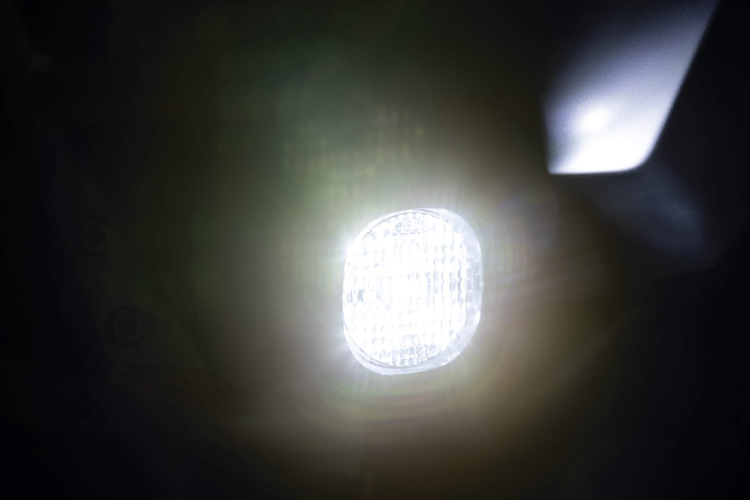 Kuryakyn 3009 Motorcycle Lighting Accessory: Lodestar 750 Lumen High-Output Driving Lights, Flood Beam, 1 Pair