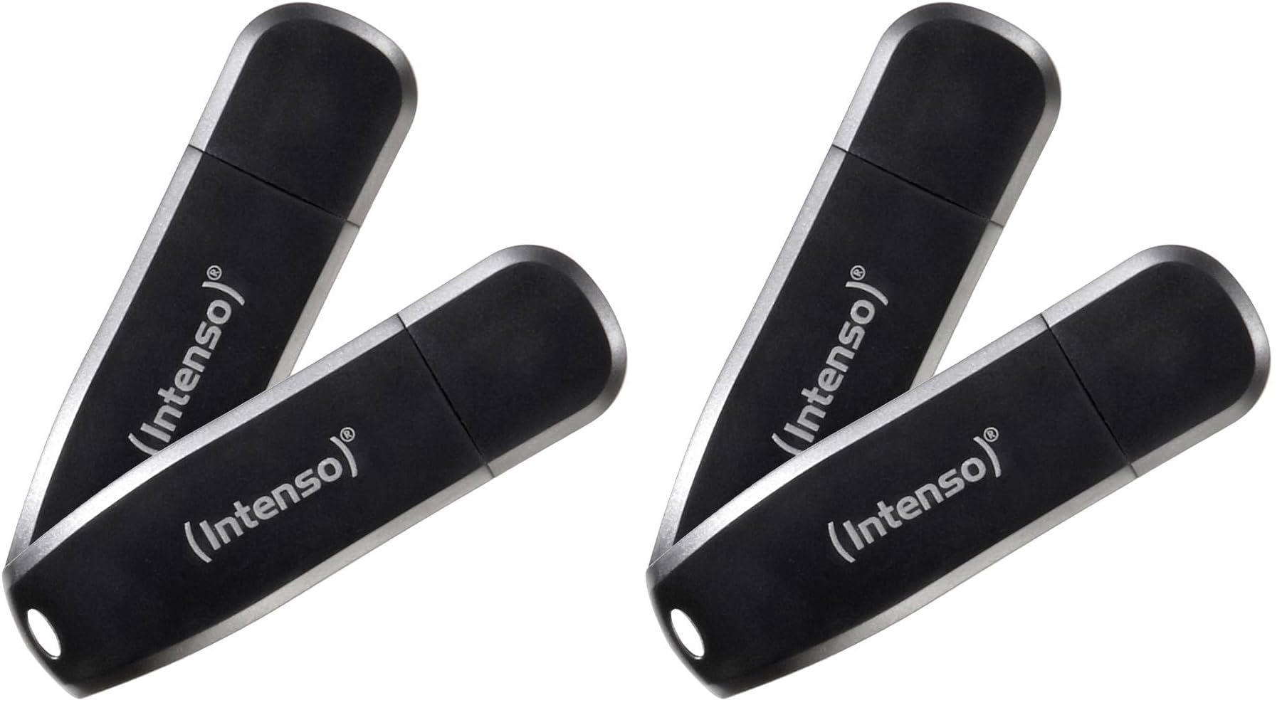 Intenso Speed Line - 2X 64 Go - Clé USB 3.2 Gen 1x1, Noir (Lot de 2)