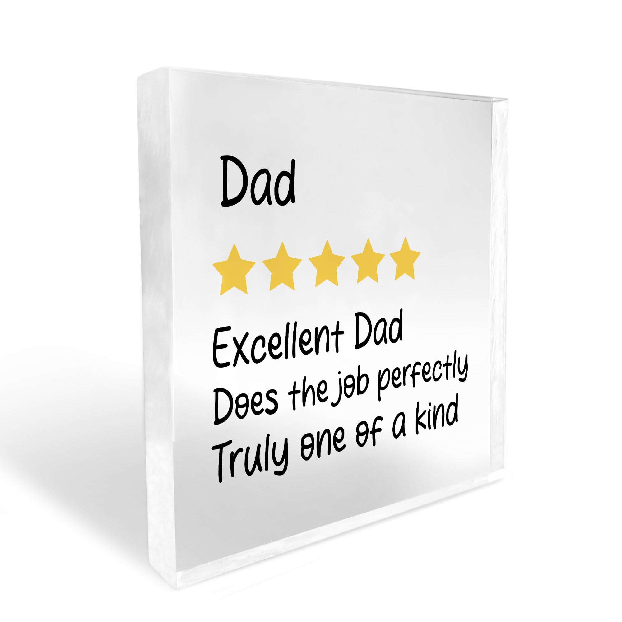 Red Ocean Funny Gift For Dad Birthday Christmas Fathers Day, Dad Gifts From Daughter Son Gift For Him Keepsake