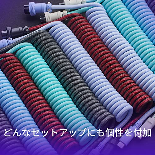HyperX コイルケーブル ライトブルーホワイト 6J680AAサムネイル4