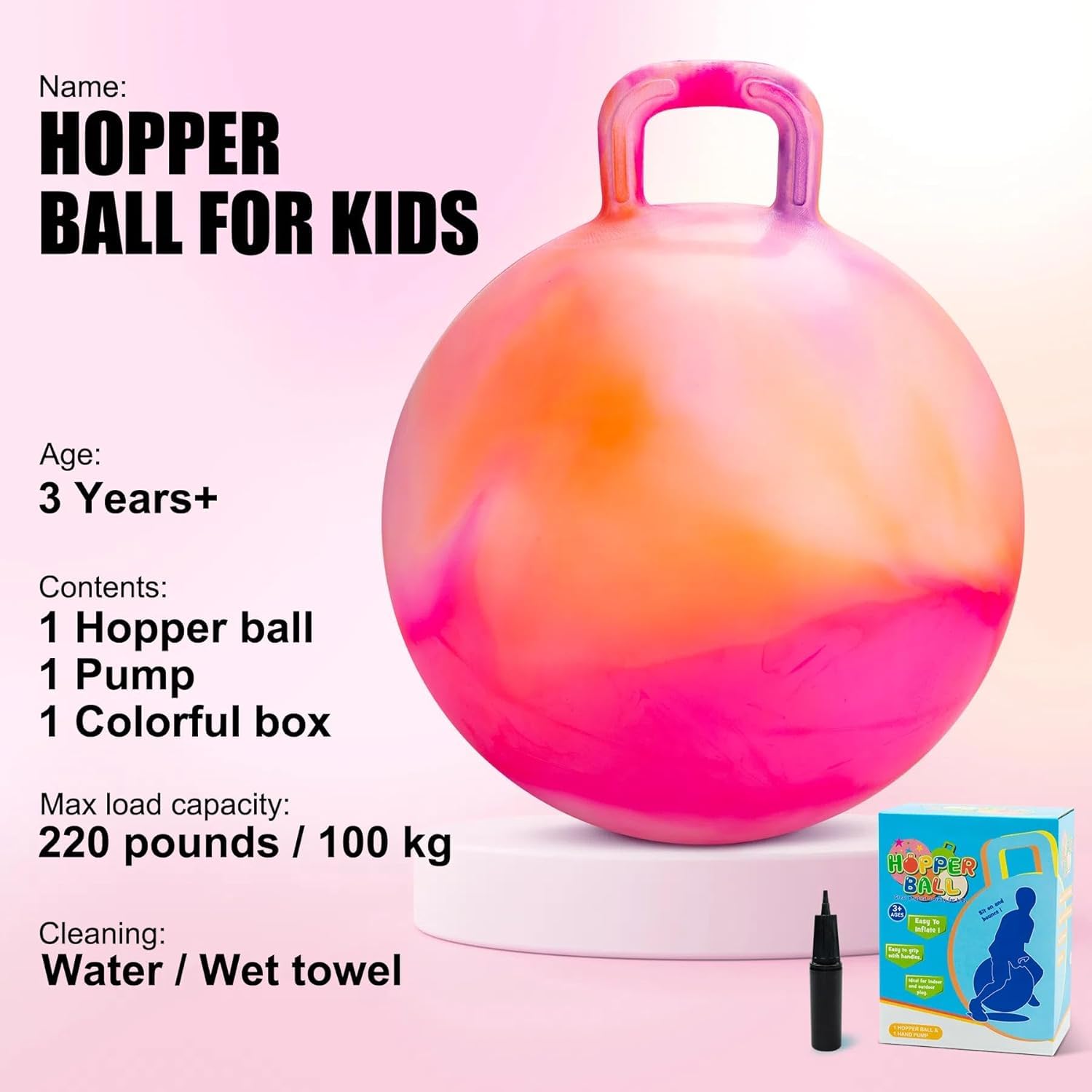 U&C Planet Space Hopper for Kids Age 6-9 - Image 2