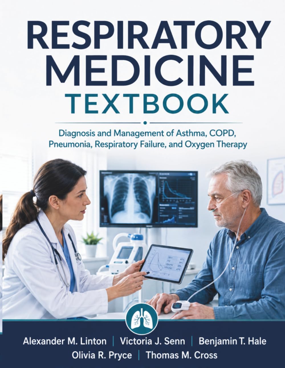 Respiratory Medicine Textbook: Diagnosis and Management of Asthma, COPD, Pneumonia, Respiratory Failure, and Oxygen Therapy