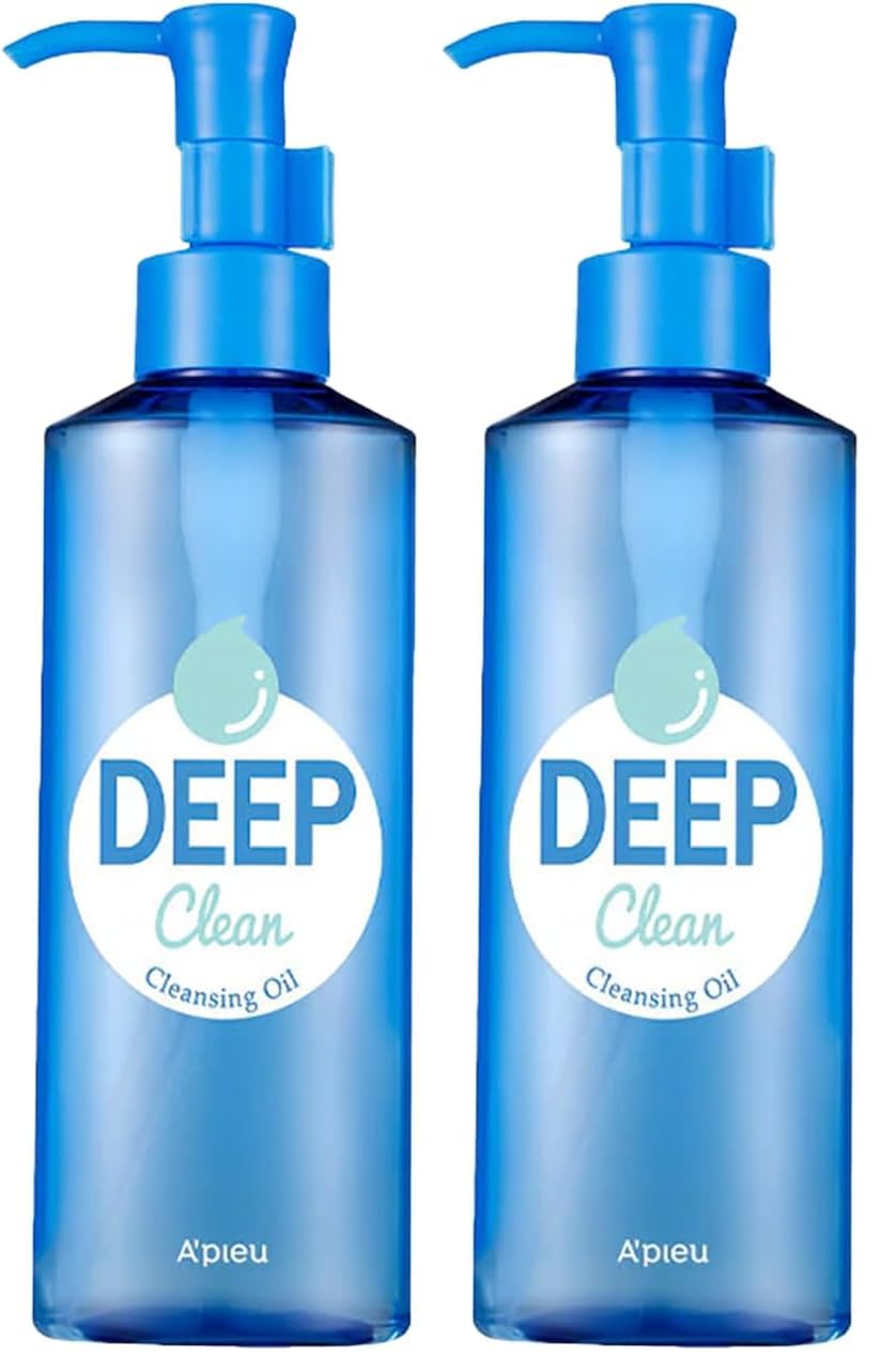 A'PIEU Gözenekleri Arındıran ve Kolay Durulanan Makyaj Temizleme Yağı Deep Clean Cleansing Oil 160 mililitre (2 paketi)