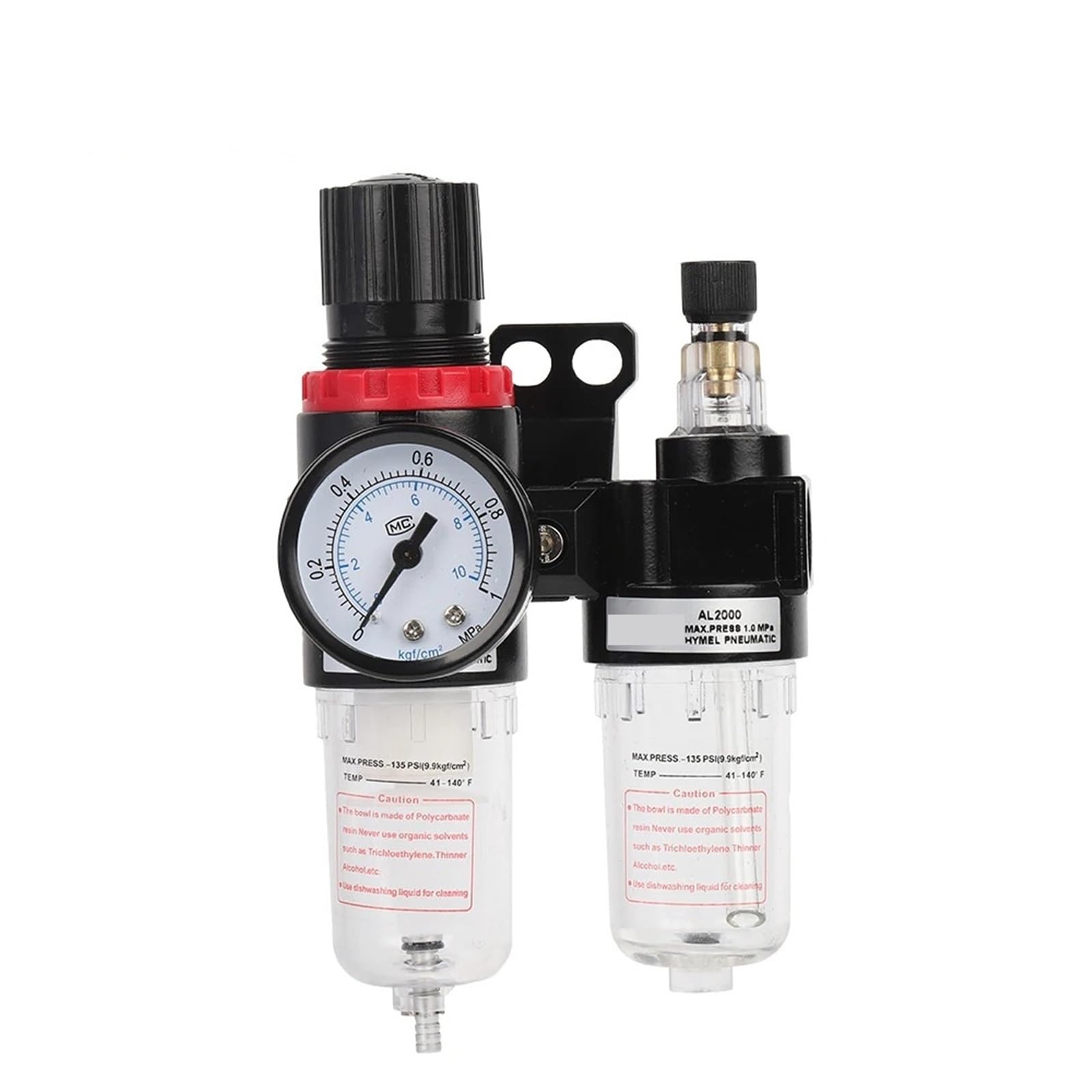 Filtre séparateur compresseur AFR2000 AL2000 régulateur G1/4 - 5