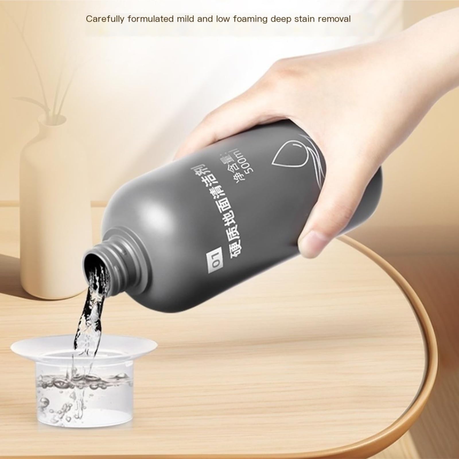 Solución de limpieza para fregadora de piso de 500ML (16.90 Fl Oz). Compatible para Dyson WashG1. Líquido de limpieza para piso multiuso, accesorio para aspiradora.(2pcs)