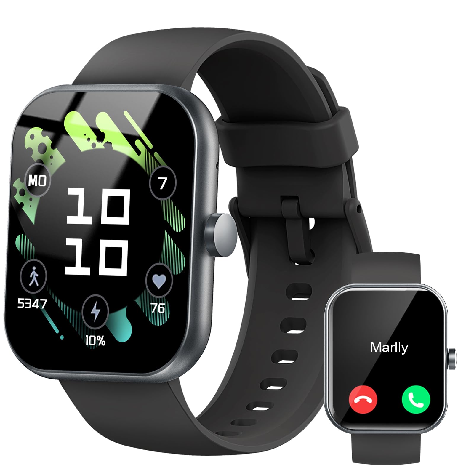 Smartwatch Herren Damen, 1,96