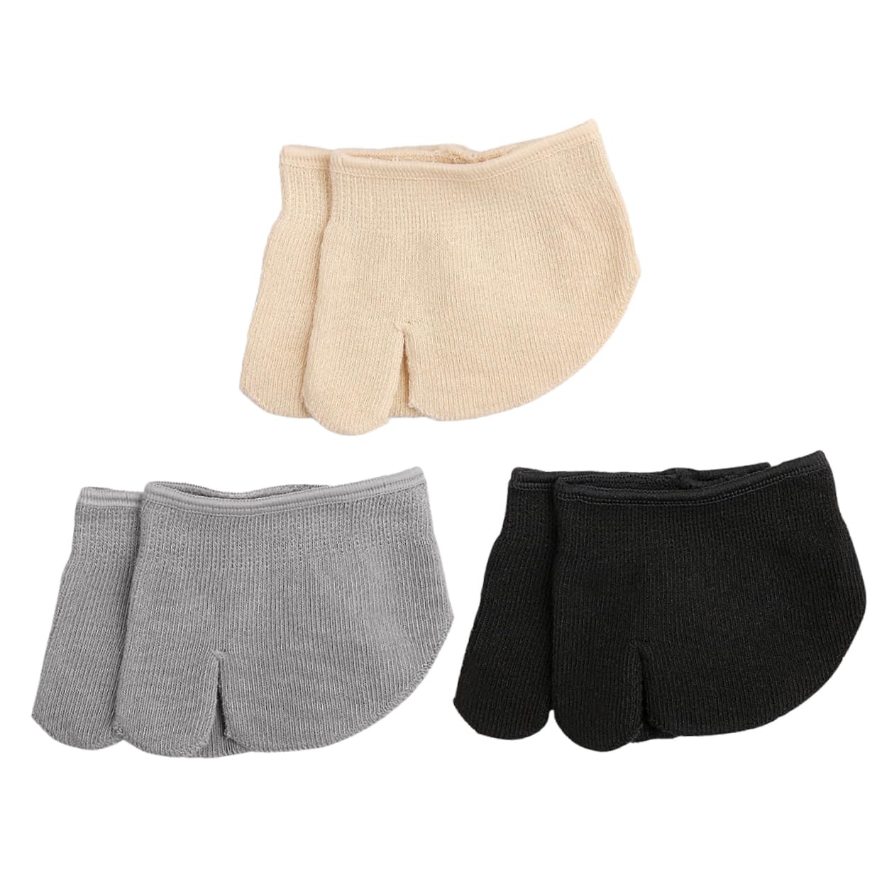 NIYANGLE 3 Pairs Invisible Half Toe Socks for Women Light Breathable Non Slip Forefoot Socks for Comfortable Wear for Flats and Boat Shoes