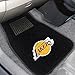 FANMATS 17608 Los Angeles Lakers 2-Piece Embroidered Team Logo Car Mat Set, Front Row Automotive Floor Mats
