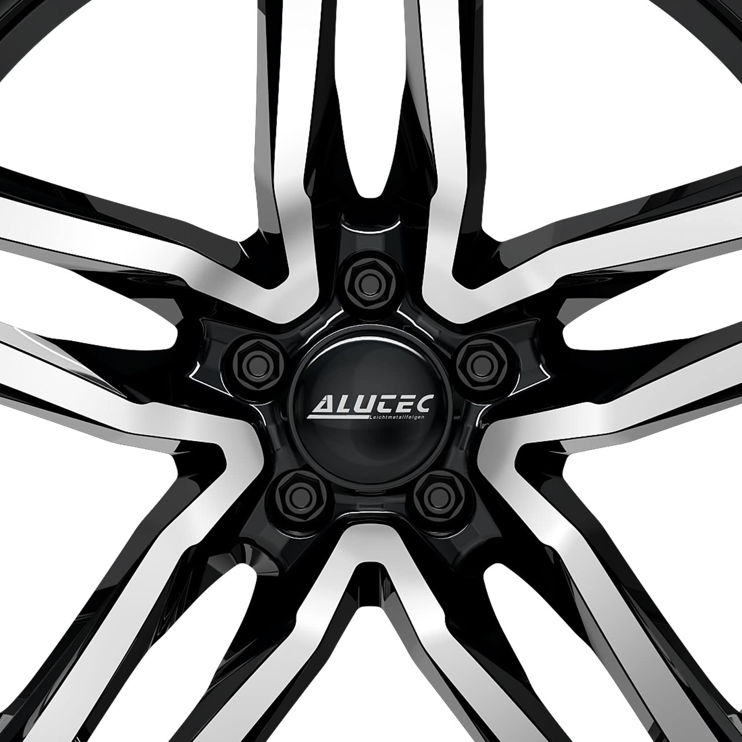 4 x felgi Alutec Ikenu 8.0Jx19 ET38 5 x 112, diamentowo-czarne, polerowane fronty kompatybilne z INFINITI QX30