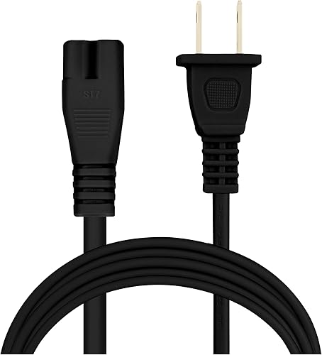 Miniatura 2 de Cable de alimentación polarizado extralargo de 25 pies compatible con pantallas inteligentes Vizio, Insignia, JVC TV LED Smart Screens y Vizio Sound