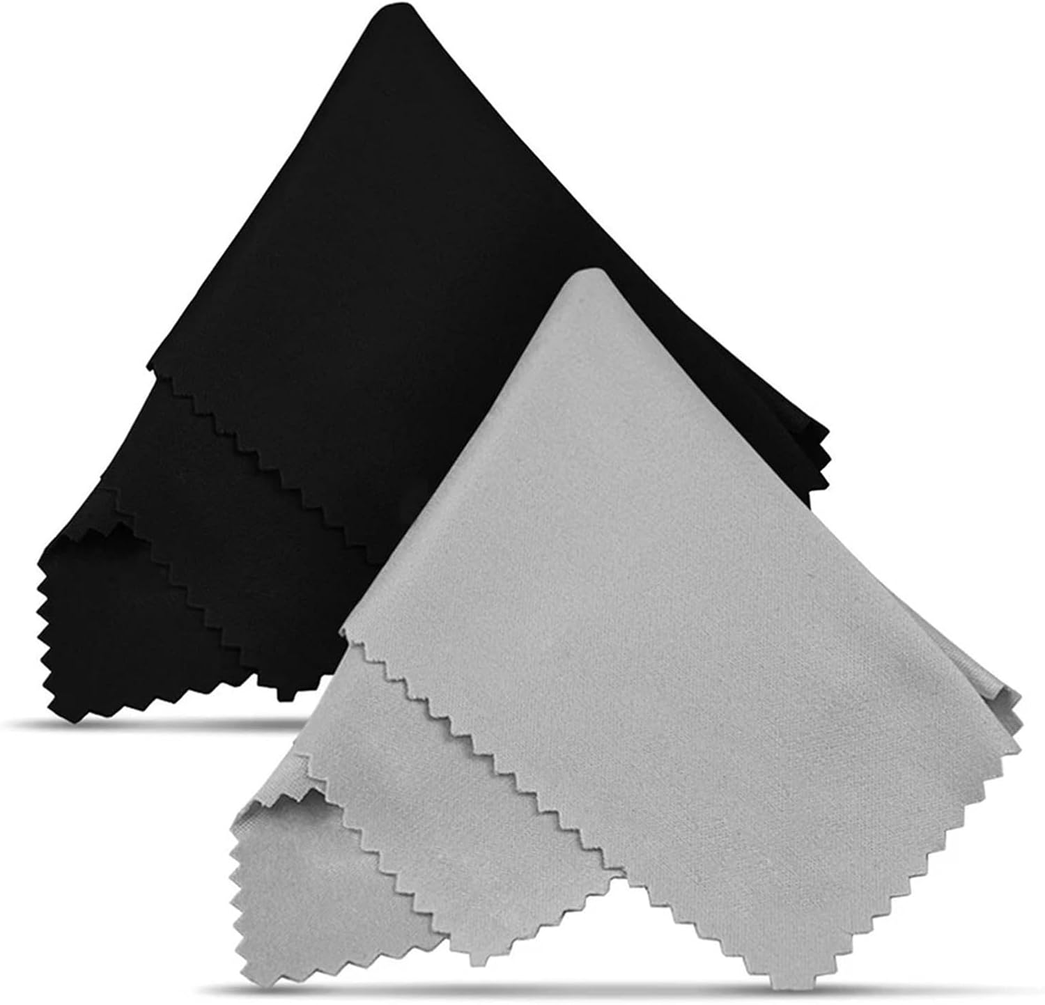 Glasses Cleaning Cloths 100Pcs Glasses Cleaner Microfiber Cleaning Cloth for, TV, Laptop Screens and Lens(Black)