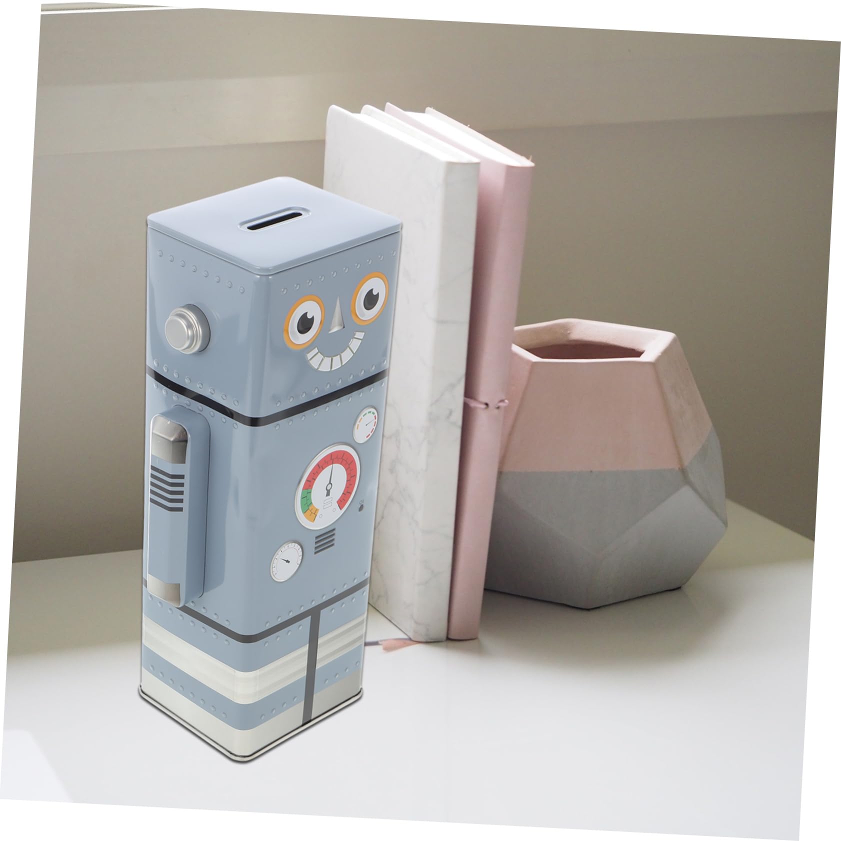 Tirelire Robot Design Pour Enfants – Encourage L’épargne, Décoration Chouette Pour La Chambre