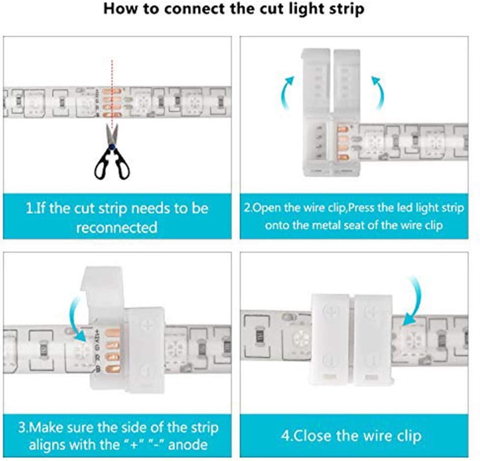 DULEES Warm White LED Light Strip, Premium High Density 16.4 Feet, 600 LEDs, 3000K, 164 Lumens per Foot. 12V DC Tape Light for Under Cabinet, Kitchen