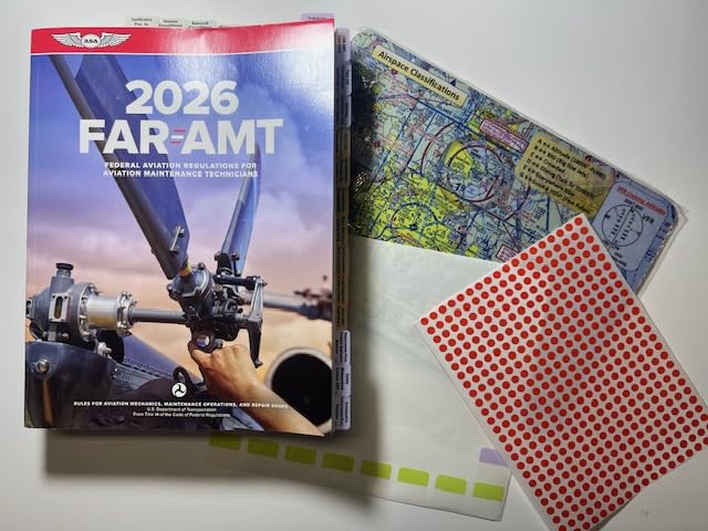 Libro Pre-tabulado FAR AMT para Mecánicos de Aviación