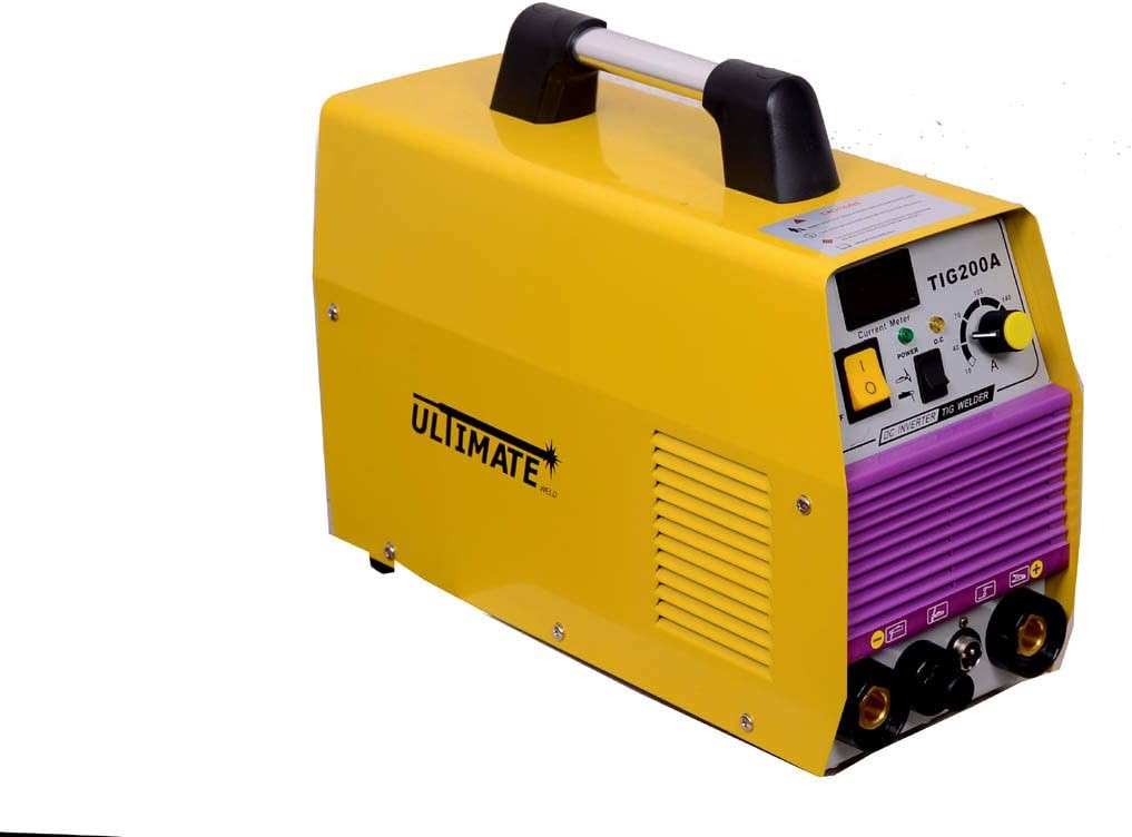 Ultimate Weld TIG-200A DC Inverter Welding Machine_Yellow