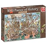 Jedes fertige Puzzle misst 68 x 49 cm (ca).