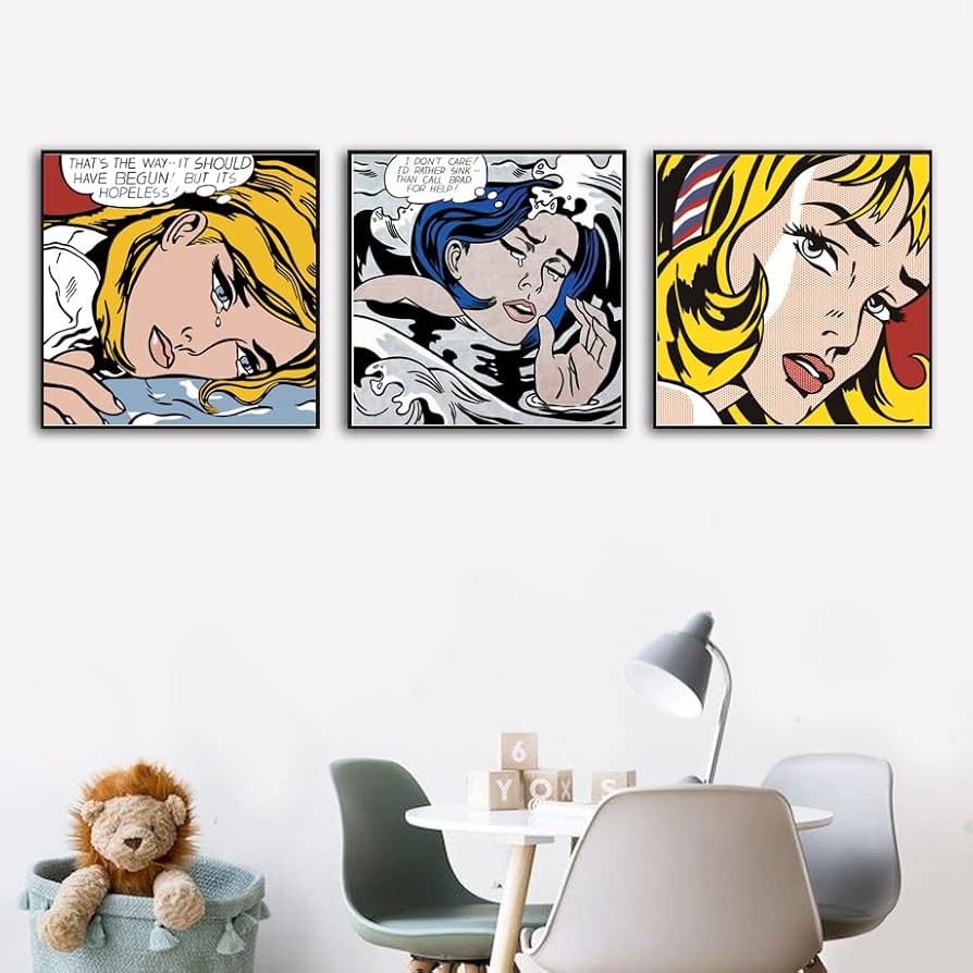 ロイリキテンスタインHOPELESS ポスター