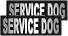 Dogline Removable Patches Service Dog Tags, X-Small