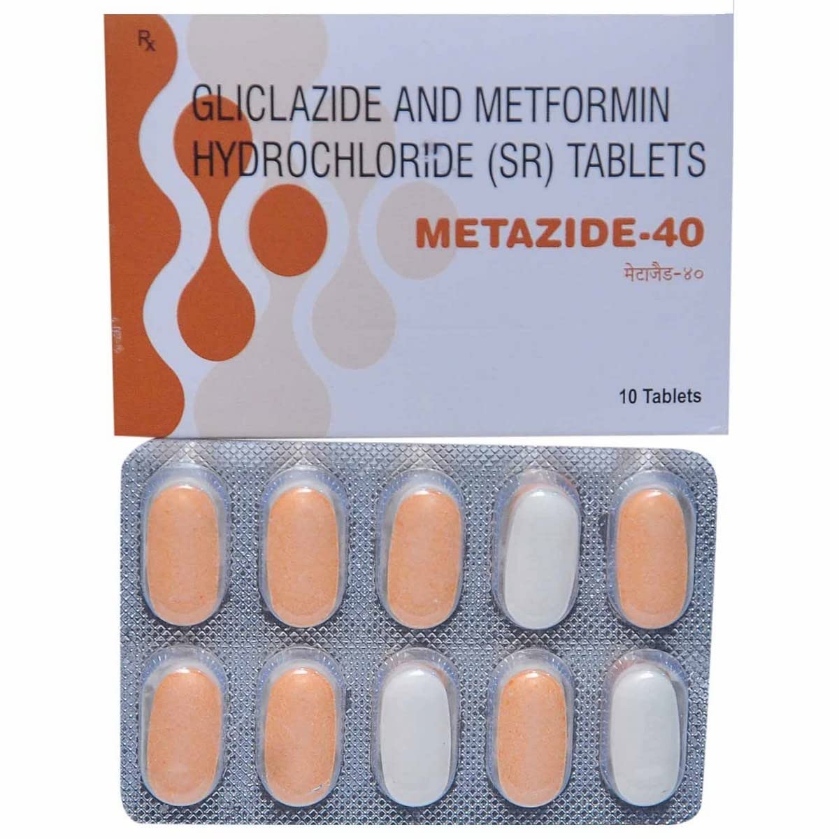 Metazide-40 - Strip of 10 Tablets