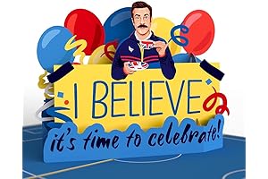 Ted Lasso Birthday Pop-Up Card: A Funny and Unique Birthday Card for Fans
