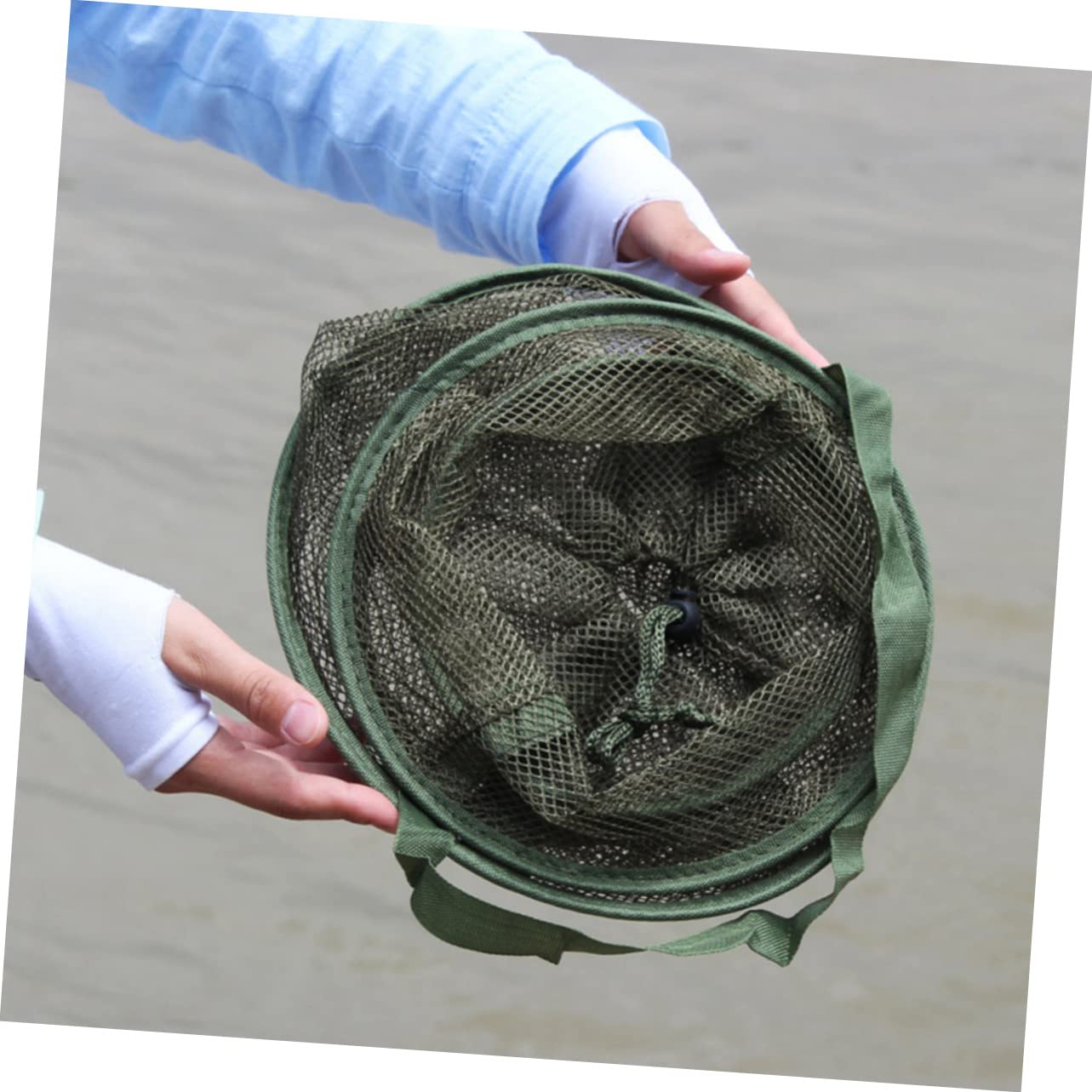 Mipcase 6pièces Cage De Maille Durable avec Cordon pour Attraper Poissons Et Crustacés